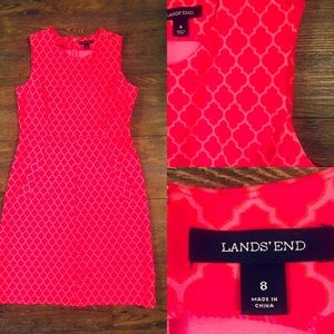 Land’s End Knit Sleeveless Dress - Sz 8